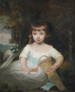 Portrait Of A Young Girl, Said To Be A Stanley Of The Derby Family
