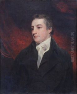 Portrait Of W. James by Sir John Hoppner