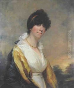 Portrait Of Anne Piggott Of Chetwynd Park, Mrs John Corbet Of Sundorne Castle by Sir John Hoppner