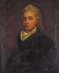 Portrait Of Sir John Eardley-wilmot by Sir John Hoppner