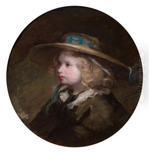 Portrait Of Princess Amelia by Sir John Hoppner