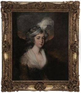 Portrait Of Miss Frances Patten (born 1766), Fourth Daughter Of Thomas Patten Esq. Of Barck Hall, County Lancaster & High Sheriff Portrait Of Miss Frances Patten (born 1766), Fourth Daughter Of Thomas Patten Esq. Of Barck Hall, County Lancaster & High Sheriff