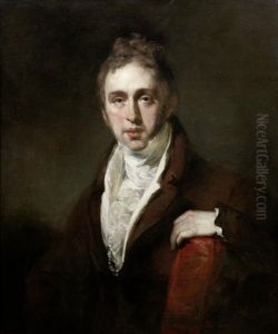 Portrait Of A Gentleman, Bust-length, In A Brown Coat, Seated