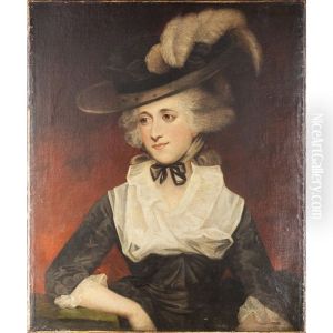 Half Length Portrait Of Miss Mary Palmer, Afterwards The Marchioness Of Thomond Half Length Portrait Of Miss Mary Palmer, Afterwards The Marchioness Of Thomond
