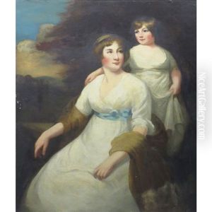 Mother And Daughter by Sir John Hoppner