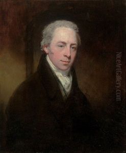 Portrait Of William, 1st Earl Of Lonsdale In A Black Coat With White Stock