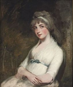 Portrait Of Anne, Lady Grenville by Sir John Hoppner