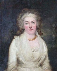 Portrait De Mary Wollstonecraft Godwin by Sir John Hoppner