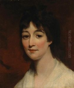 A Portrait Of A Lady, Quarter-length, Thought To Be Lady Cavendish