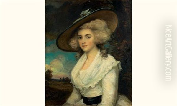 Portrait De Femme Au Chapeau - view 1