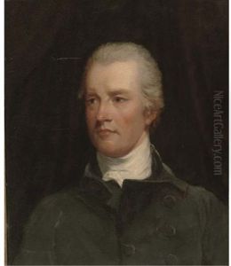 Portrait Of William Pitt, Bust-length, In A Grey Coat And White Cravat