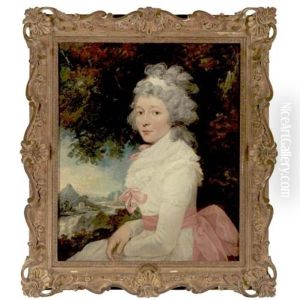 Portrait Of A Lady by Sir John Hoppner