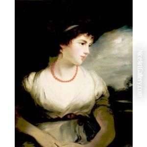 Portrait Of The Countess Of Oxford by Sir John Hoppner