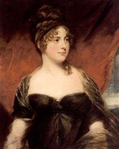 Portrait Of Anne, Lady Romilly by Sir John Hoppner
