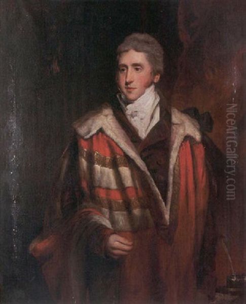 Portrait Of William, Second Lord Bagot, In Peer's Robes - view 1