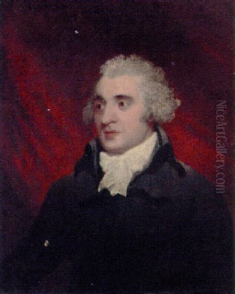 Portrait Of A Gentleman In A Grey Coat And White Cravat (john Kemble?) - view 1