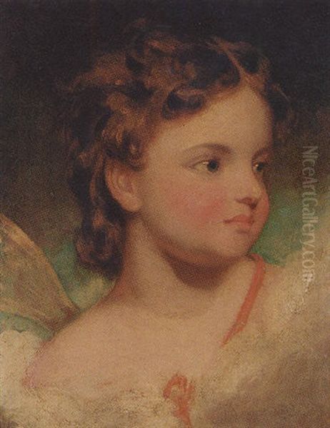 Portrait Of A Child As An Angel - view 1