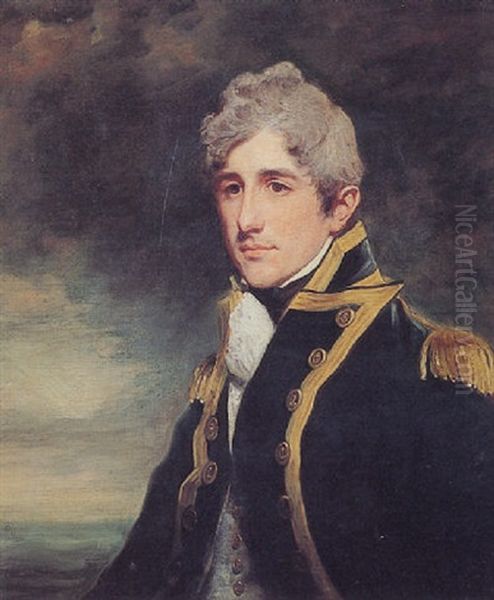 Portrait Of Rear Admiral John Sprat Rainier, In Naval Uniform - view 1