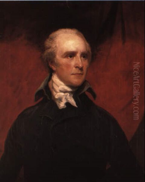Portrait Of The Rt. Hon. Thomas Grenville In A Grey Coat And White Cravat - view 1