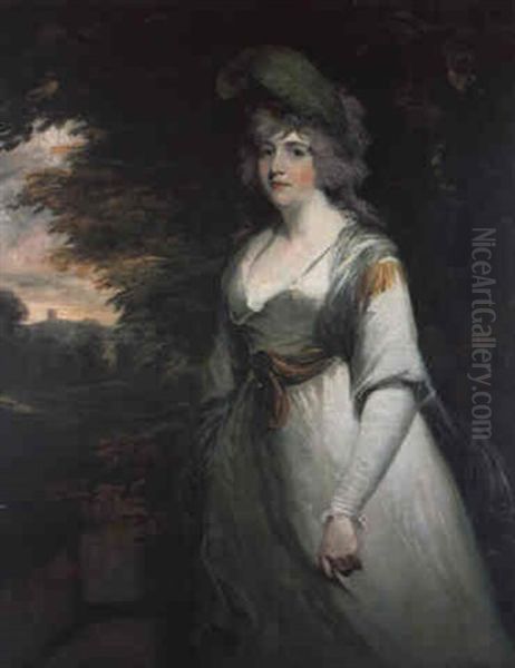 Portrait Of Mrs. Thomas Boothby Parkyns (nee Elizabeth Anne James) - view 1