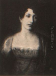 A Portrait, Bust Length, Of A Young Lady thumbnail