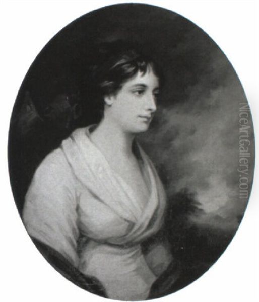 Portrait Of A Young Lady In Landscape - view 1
