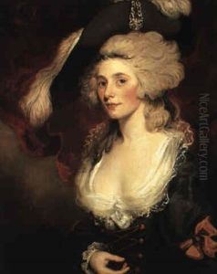 Portrait Of Mrs. Mary Robinson As 'perdita' by Sir John Hoppner