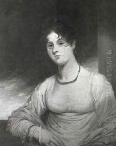 Portrait Of A Lady (miss Eden?) Wearing A White Empire Line Dress Portrait Of A Lady (miss Eden?) Wearing A White Empire Line Dress