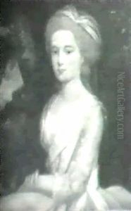Portrait Of Lady Rathbone by Sir John Hoppner
