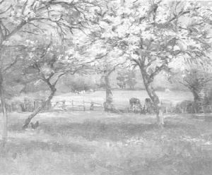 Blossom Trees by Gwendoline Margaret Hopton