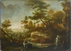 Pastoralt Landskap by Pehr Hoerberg
