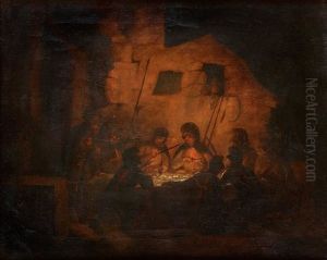 Frimurartavla, Tempelherrar by Pehr Hoerberg