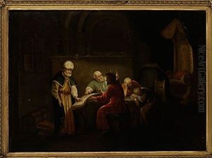 Jesus Undervisar by Pehr Hoerberg