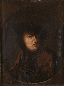 Sjalvportratt (in The Style Of Rembrandt) by Pehr Hoerberg