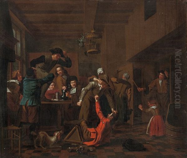 Rauferei Im Wirtshaus - view 1