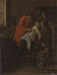 Der Arztbesuch by Jan Josef Horemans the Elder