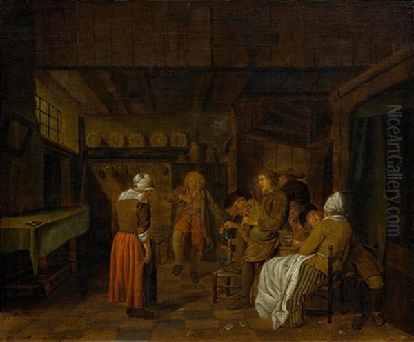 A Tavern Scene - view 1