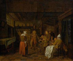 A Tavern Scene A Tavern Scene