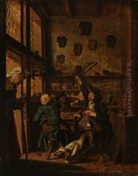 A Man Break In The Growling Dog - view 1