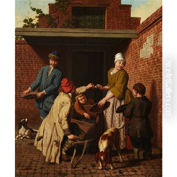The Mussel Seller - view 1