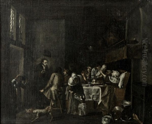 Figures In An Interior (2) - view 1