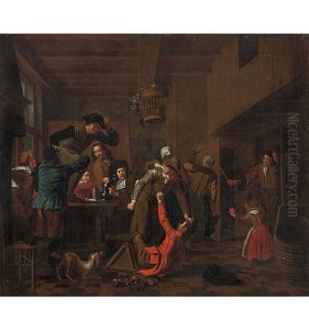 Rauferei Im Wirtshaus