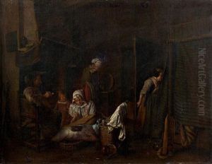 L'heureuse Famille by Jan Josef Horemans the Elder