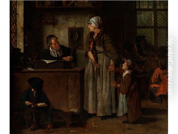 Die Klage Der Mutter Vor Dem Schullehrer - view 1