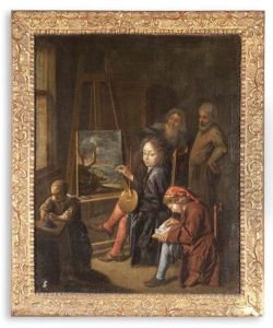 Le Jeune Peintre De Paysages by Jan Josef Horemans the Elder