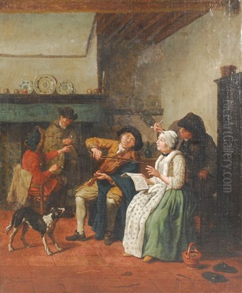 Compagnie Musicale Dans Un Interieur - view 1