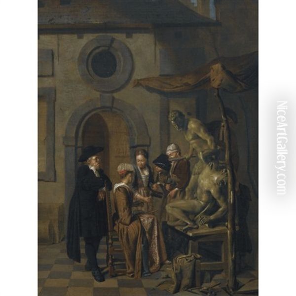 The Sculptor's Workshop - view 1