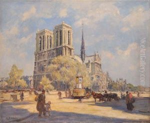 Notre Dame De Paris by Henri Alphonse Barnoin