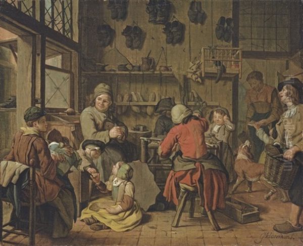 The Interior Of A Cobbler's Shop - view 1