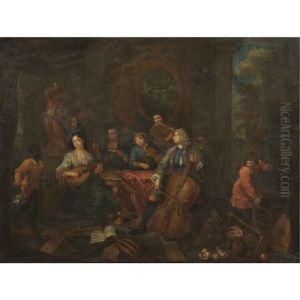 A Musical Company by Jan Josef Horemans the Elder